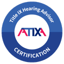 ATIXA Title IX Hearing Advisor Certification badge